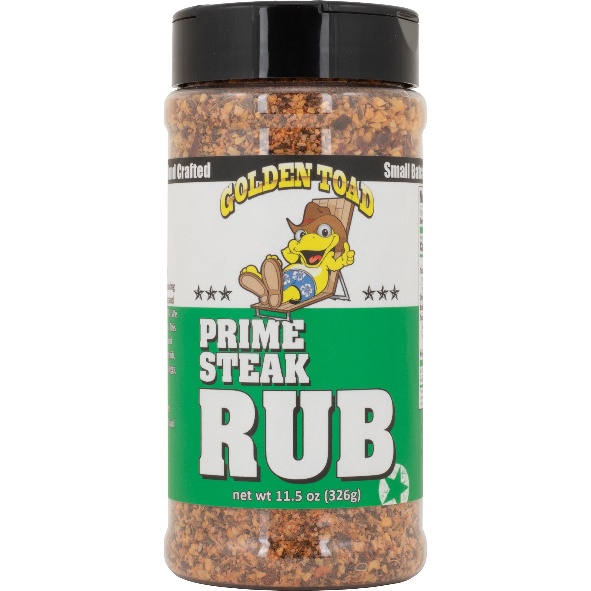 Golden Toad Prime Steak Rub